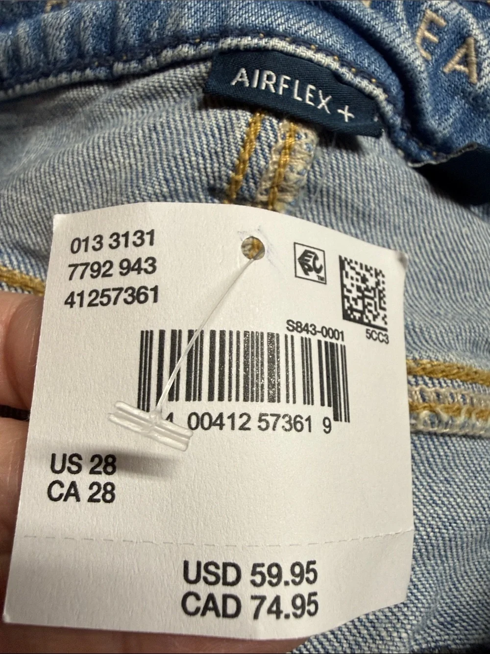 American Eagle Air Flex + Denim Shorts NEW